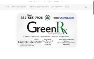 CherMD Clinic Medical Marijuana and Weight Loss website