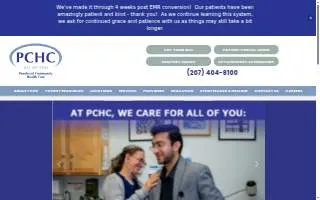 PENOBSCOT Community Health Center website
