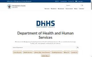 Montgomery Health Center website