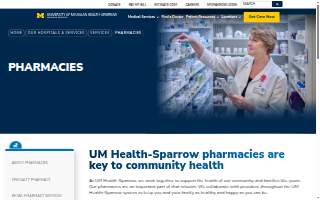 Lansing Health Center Pharmacy Plus | University of Michigan Health-Sparrow
