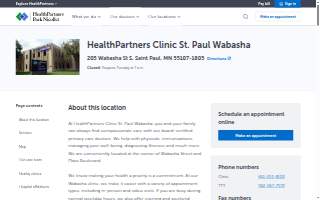 Health Partners St Paul Clinic: Olson Kristopher MD