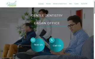 Gentle Dentistry of Eagan website