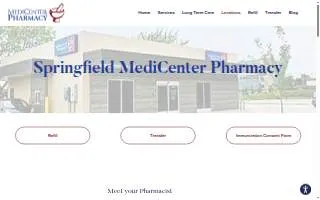 Springfield MediCenter Pharmacy website