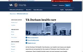 VA Medical Center-Durham: Harris Victoria P MD