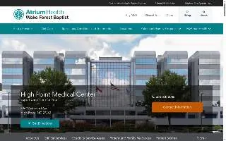 High Point Regional Health System: Nash Delina H MD website