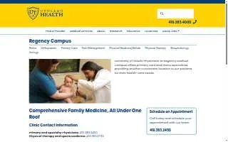Regency Medical Campus website