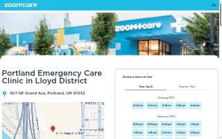 Portland Emergency Care Clinic in Lloyd District | ZoomCare