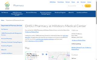 OHSU Pharmacy at Hillsboro Medical Center