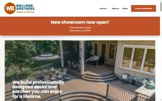 Wollman Brothers Decks & Porches of Winston-Salem website