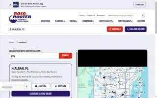Roto-Rooter Plumbing & Water Cleanup of Trenton website