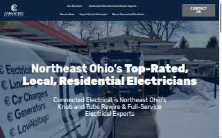 Connected Electrical of Cleveland website