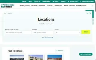 Riverside Dental Center website