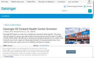 Geisinger 65 Forward Health Center Scranton