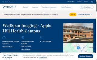 WellSpan Imaging - Apple Hill Health Campus
