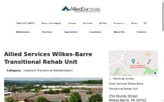 Allied Services Wilkes-Barre Transitional Rehab Unit