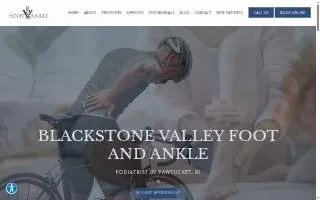 Blackstone Valley Foot and Ankle, Inc. of Pawtucket website
