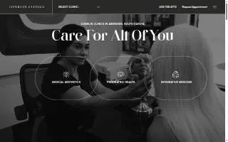 Conklin Clinics website