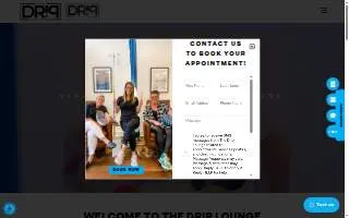 The Drip Lounge website