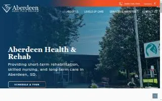 Aberdeen Health and Rehab website