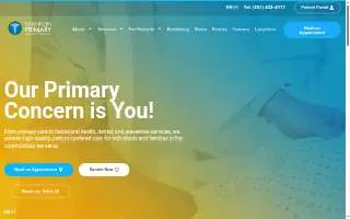 Franklin Primary Care website