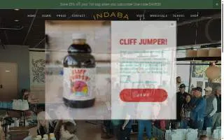 Indaba Coffee website