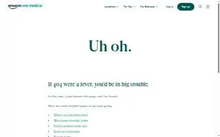 One Medical Primary Care Clinic - FiDi website