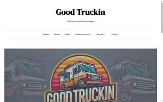 Good Truckin' Diner website