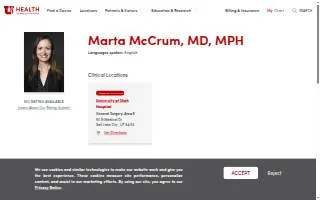Marta Mccrum website