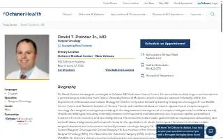 David T. Pointer Jr., MD website