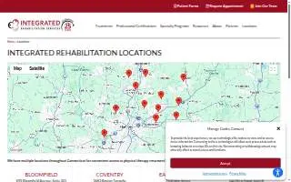 Integrated Rehabilitation Services of Hartford website