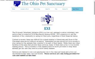 The Economic Veterinary Initiative (EVI spay/neuter clinic)