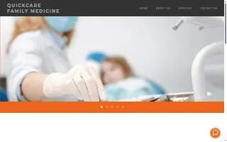 QuickCare Family Medicine website