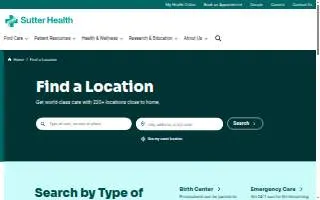 Sutter Medical Center-Santa Rosa: Nicolette Jodean MD website
