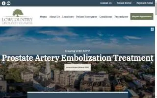 Lowcountry Urology Clinics, PA website