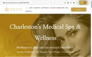 Mink Total Medical Spa & Wellness website