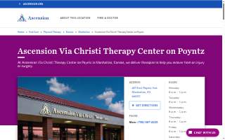 Ascension Via Christi Therapy Center on Poyntz
