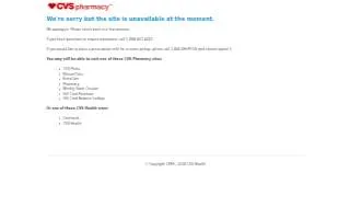 CVS Pharmacy of Plano website