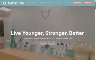 Better Life Carolinas website