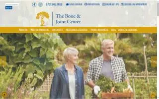The Bone & Joint Center of Minot website