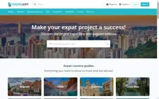 Expat Tax Professionals website