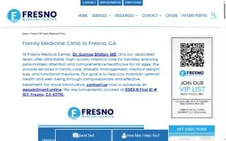 Fresno Medical Center website