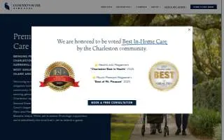 Commonwise Home Care Charleston of North Charleston website