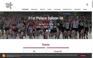 The Palace Saloon website