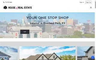 House of Real Estate, LLC website
