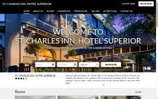 St Charles Inn - Hotel Superior website