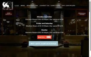 The Left Bank website