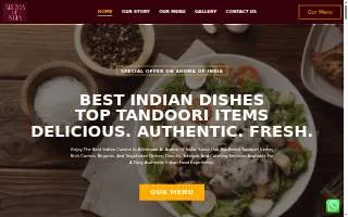 Aroma of India website
