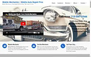 Houston Mobile mechanic website