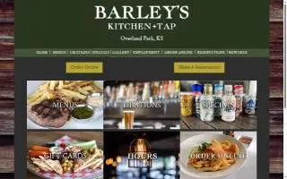 Barleys Pub & Grill website