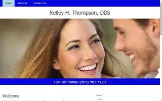 Thompson Kelley H DDS / Little Rock Family Dental Care-Baseline website